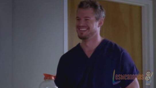 Mark Sloan riéndose en Anatomía de Grey Mark Sloan riéndose