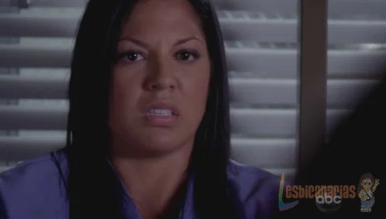Callie Torres en Anatomía de Grey Callie Torres asustada