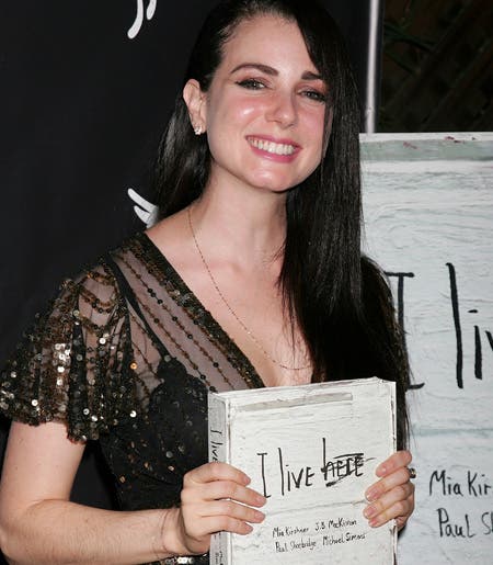 Mia Kirshner presenta su libro &laquo;I Live Here&raquo;