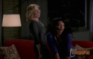 Callie y Arizona bailando