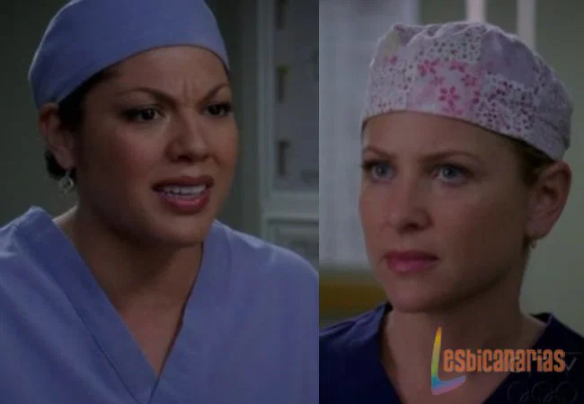 Callie enojada con Arizona