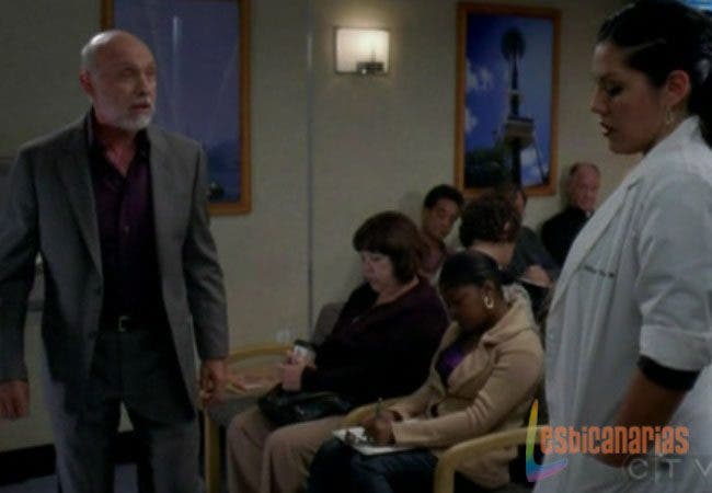 Callie encontr&aacute;ndose con su padre