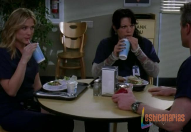 Callie y Arizona 6x17-05 Sloan, Callie y Arizona Anatomía de Grey