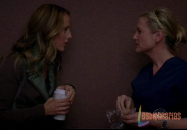 Callie y Arizona 6x19-03 Teddy y Arizona Anatomía de Grey