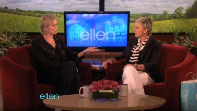 Jane Lynch y Ellen hablan sobre salir del armario siendo famosas