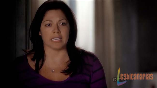 Callie y Arizona 9x01-08 Callie gritándole a Arizona