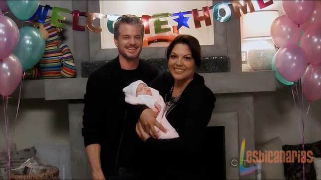 Callie y Arizona 9x01-10 Mark, Callie y Sofia