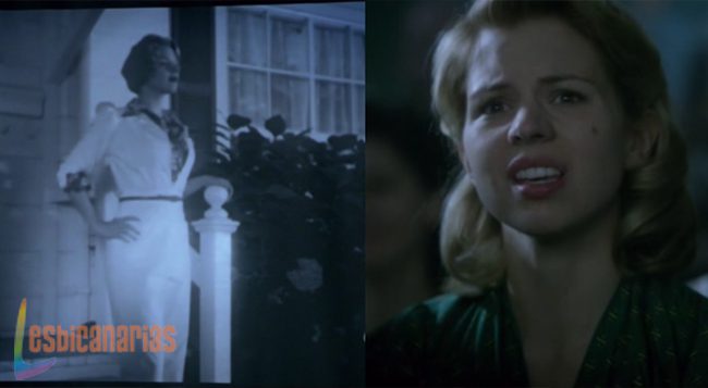 Betty viéndose en el cine Betty viéndose en el cine