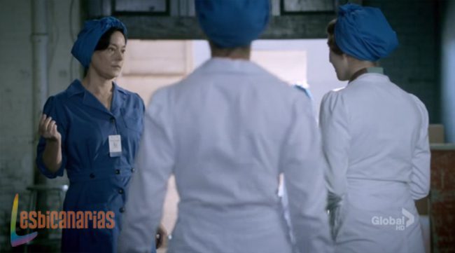 Betty y Kate 1x03-02 Lorna interrogando a Kate