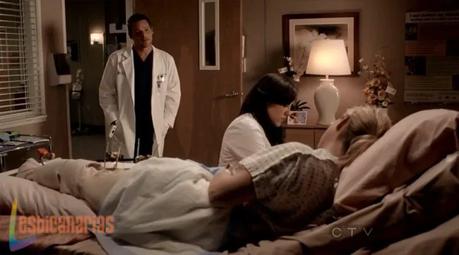 Callie y Arizona 9x02-02 Arizona se enfrenta a Alex