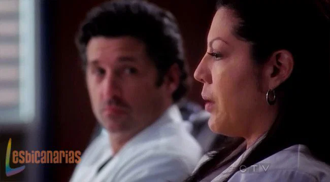 Callie hablando de la mano de Derek Callie hablando de la mano de Derek