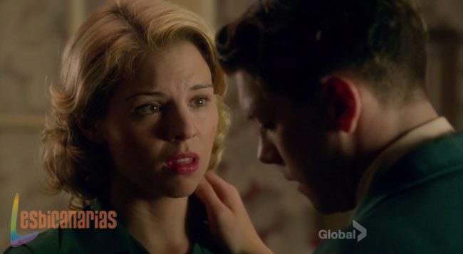 Betty cortando con Ivan