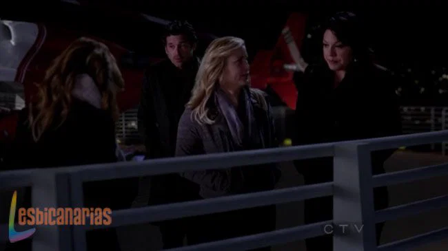 Callie propiniendo la compra del hospital