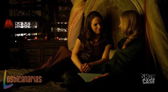 Bo y Lauren platicando