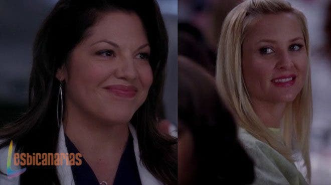 Callie y Arizona trabajando