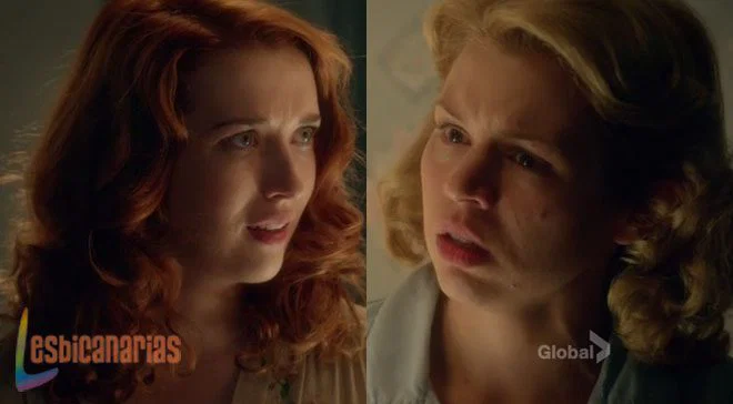 Betty peleando con Kate