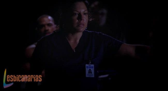 Callie mandando a Kepner a paseo