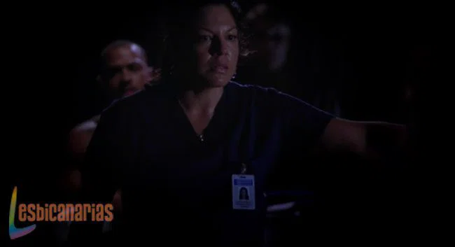 Callie mandando a Kepner a paseo