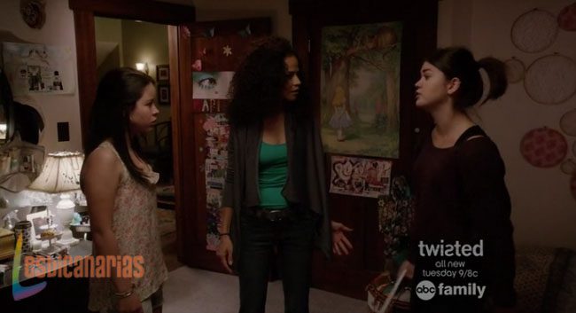 Callie y Mariana discutiendo