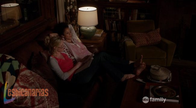 Stef y Lena reposando