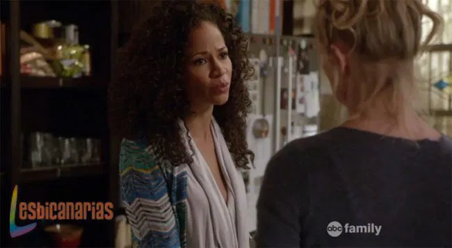 Lena y Stef hablando