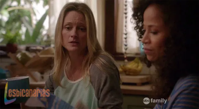 Lena y Stef hablando