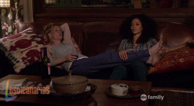 Lena y Stef descansando