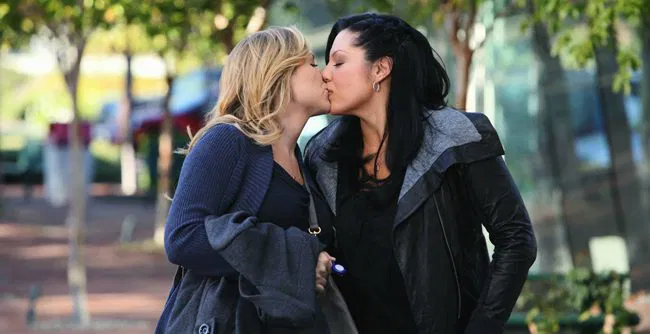 Callie y Arizona pareja lésbica