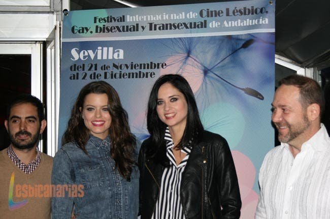 Adriana Torrebejano y Berta Hernández en el Andalesgai 2013