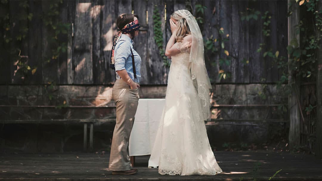 Boda l&eacute;sbica viral