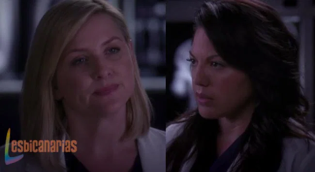 Callie y Arizona hablando