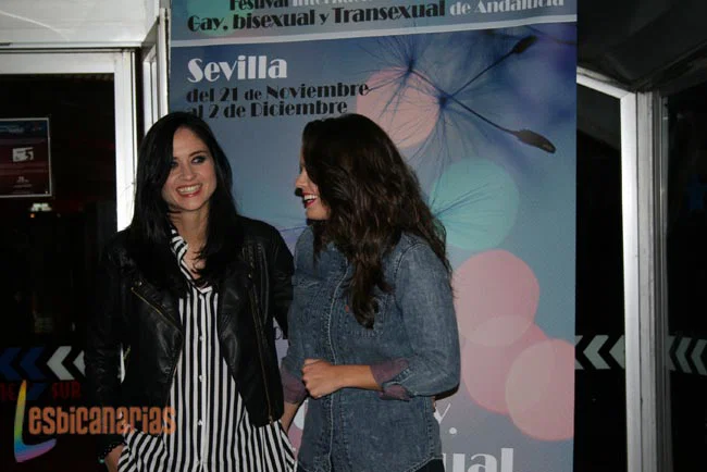 Isabel y Cristina Photocall