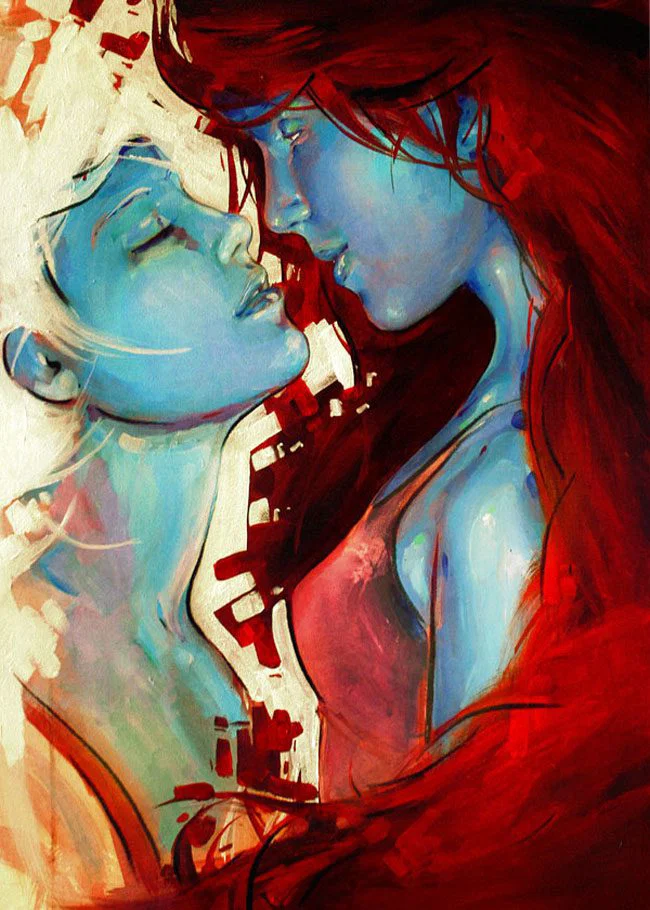 Ilustraciones lésbicas