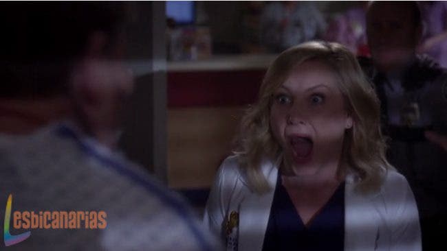 la patinadora gritando anatomía de grey