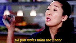 Cristin Yang perguntando