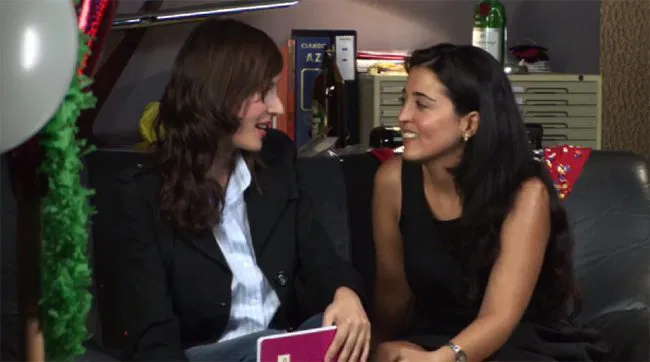 corto lésbico el día después