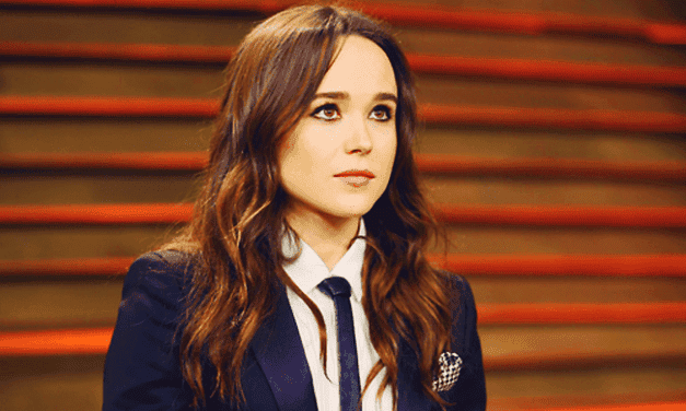 Ellen Page en la fiesta de los Oscars de Vanity Fair