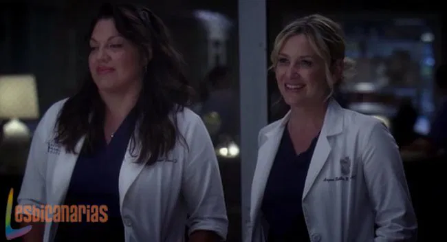 Callie y Arizona Anatomía de Grey