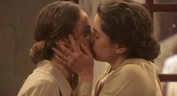 beso lésbico
