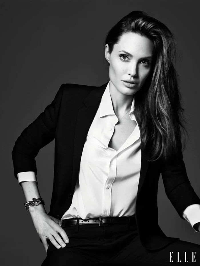 fotografía de angelina jolie