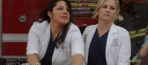 Callie y Arizona pareja lésbica