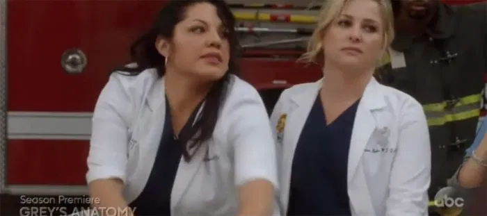 Callie y Arizona pareja lésbica