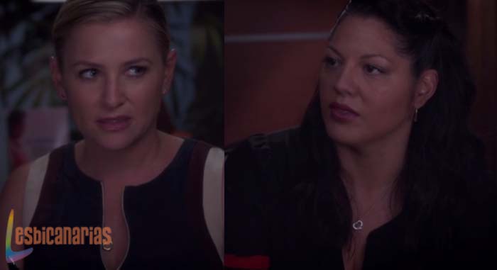 Callie y Arizona en Anatomía de Grey