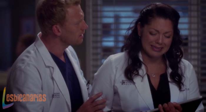 Callie y Owen Anatomía de Grey