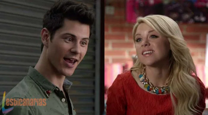 Shane y Lauren en Faking It