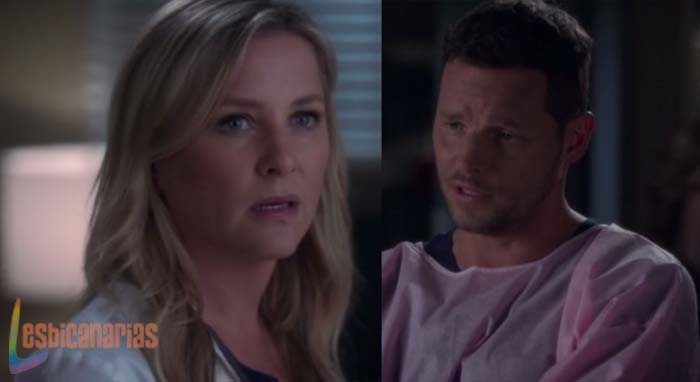 Arizona y Alex Anatomía de Grey