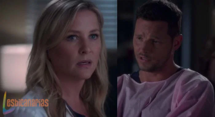 Arizona y Alex Anatomía de Grey