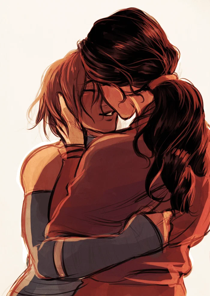 Korra y Asami