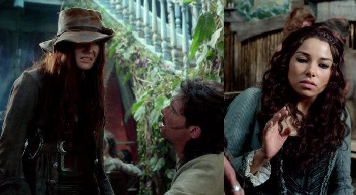 Anne y Max en Black Sails