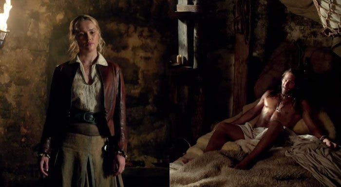 Eleanore y Vane en Black Sails